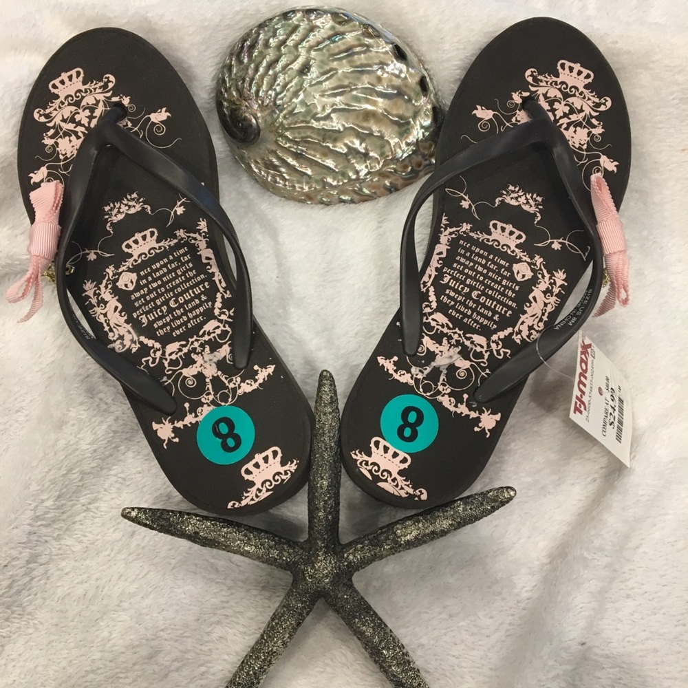 Juicy Couture  size 8 Sandals NWT!